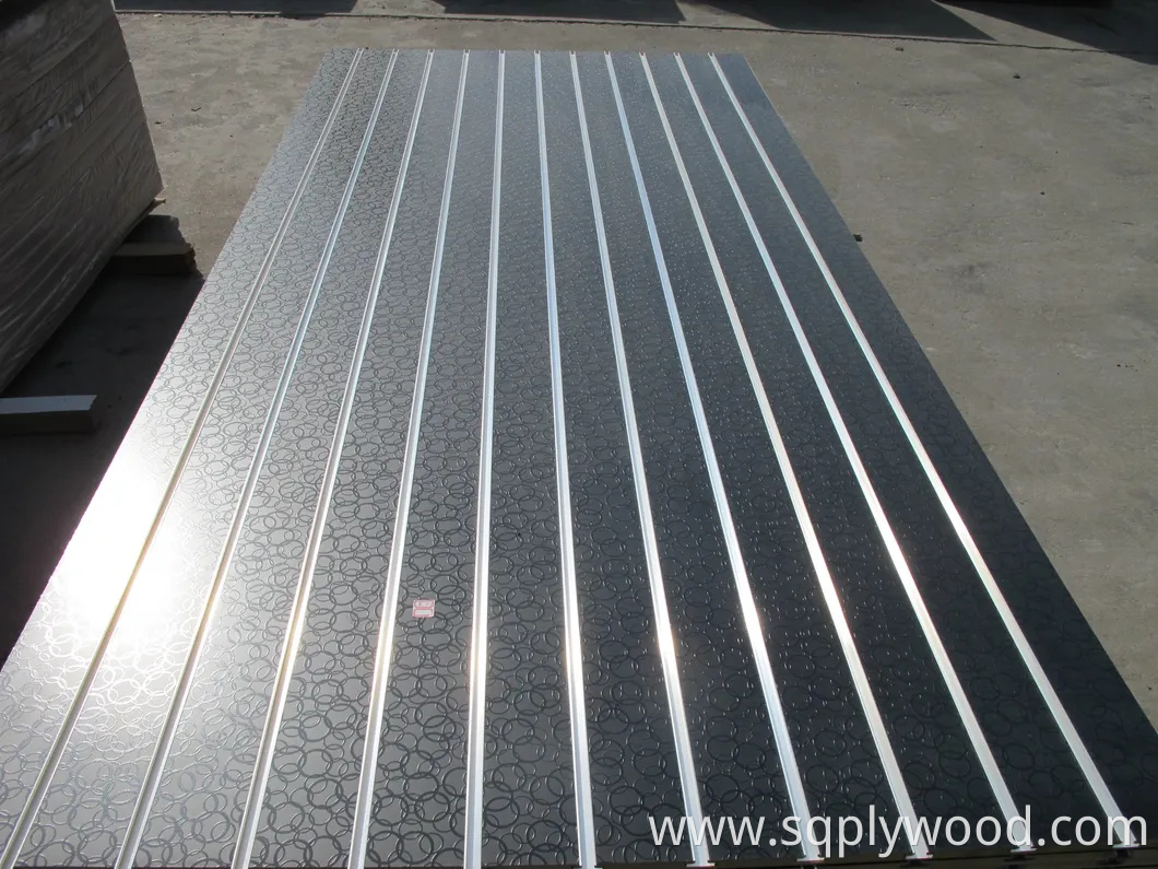 12mm 15mm 18mm Melamine Faced MDF Board / Slot MDF / UV MDF